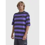 Футболка Quiksilver "Mercury Stripe", цвет Passion Flower - фото 4