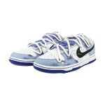 Кроссовки Nike Dunk Skateboarding Shoes Men Low-top Gray, голубой - фото 3