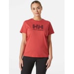 Футболка Helly Hansen W HH LOGO T-SHIRT, красный - фото