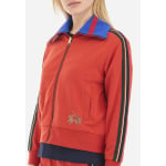 Толстовка на молнии LA MARTINA WOMAN FLEECE FULL ZIP HIGH COLLAR La Martina, светло-красный - фото