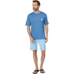 Шорты Quiksilver Union Amphibian 20" Amphibian Water Friendly Hybrid Shorts, цвет Alaskan Blue - фото 4