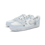 Кроссовки Nike Court Vision 1 Skateboarding Shoes Men Low-top White/blue/gray, синий - фото 3