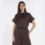 Рубашка Orian стандартного кроя Max Mara, коричневый - фото 2