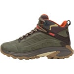 Мужские туфли Moab Speed ​​2 LTR Mid WP Merrell, оливковый - фото 3