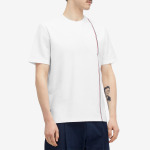 Футболка Thom Browne Engineered Rwb Stripe T-Shirt, белый - фото 2