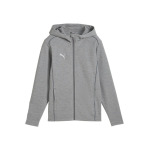 Спортивная толстовка PUMA Athletic Zip-Up Hoodie, серый - фото