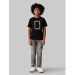 Футболка Calvin Klein Jeans "MAXI HERO FLOCK LOGO T-SHIRT", для детей до 16 лет, цвет Ck Black - фото 5