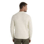 Свитер Icebreaker Cable Knit Merino Crew Neck, бежевый - фото 2