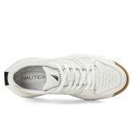 Кроссовки Nautica Chunky Sneakers Men Low-top White, белый - фото 3