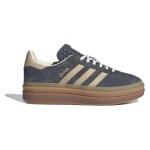 Женские кроссовки для скейтбординга adidas originals Gazelle, Серый/Коричневый - фото 7