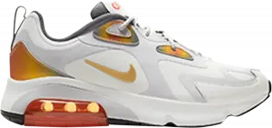Nike air max 200 orange white on sale