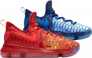 Nike Zoom KD 9 GS Fire and Ice