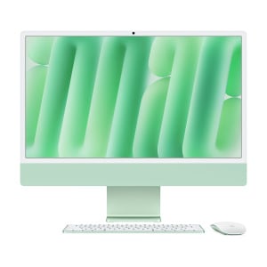 Моноблок Apple iMac 24'' М4 (2024), 10 CPU/10 GPU, 16 ГБ/512 ГБ, Nano-texture glass, Green, английская клавиатура