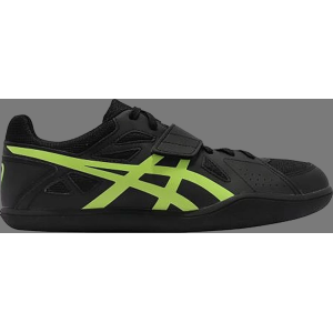 Кроссовки hyper throw 3 'black safety yellow' Asics, черный