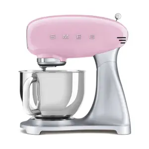 Миксер SMEG SMF02, розовый