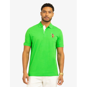 Футболка поло U.S. Polo Assn. Multi Color Big Logo, зеленый