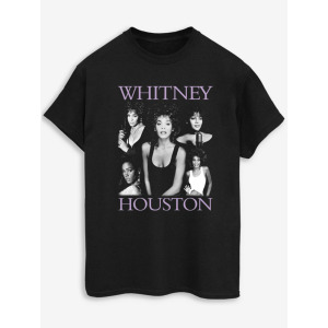 NW2 Whitney Houston Multiple Adult Black Футболка с принтом George., черный
