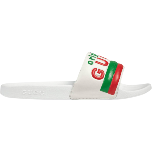 Сандалии Gucci Slide Original Gucci - White, белый