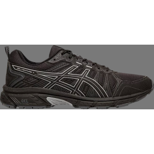 Кроссовки gel venture 7 4e wide 'black sheet rock' Asics, черный