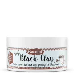 Nacomi Черная очищающая глина Black Clay 90г