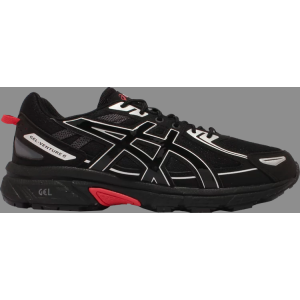 Кроссовки gel venture 6 'black' Asics, черный