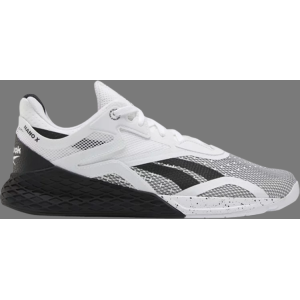 Кроссовки nano 10 'white black' Reebok, белый