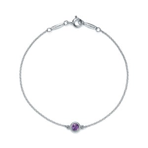 Браслет Tiffany & Co. Elsa Peretti Color by the Yard Amethyst, серебро