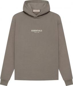 Худи Fear of God Essentials Relaxed Hoodie 'Desert Taupe', серый