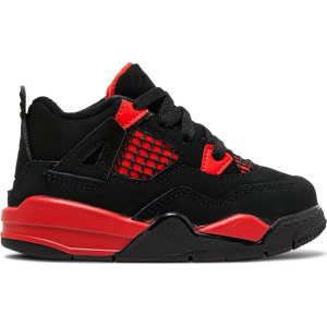 Кроссовки Air Jordan 4 Retro TD Red Thunder, красный