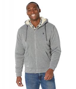 Us polo sherpa hoodie top