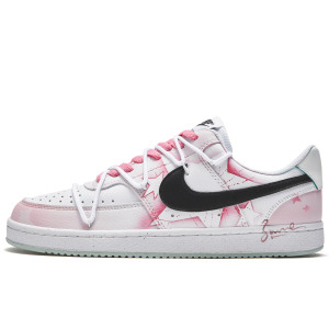 Кроссовки Nike Court Vision 1 Skateboarding Shoes Men Low-top Pink/white, белый