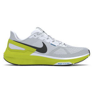 Кроссовки Nike Structure 25 Road Running, цвет White/Black/Cyber/Photo Blue