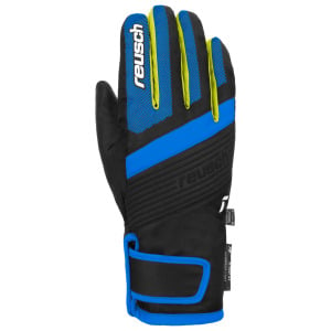 Перчатки Reusch Duke R-Tex XT Junior, цвет Black/Brilliant Blue/Safety Yellow