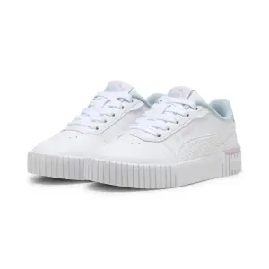 Кроссовки PUMA "CARINA 2.0 TROPICAL PS", цвет Puma White-Turquoise Surf-Grape Mist