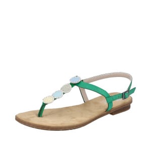 Сандалии Rieker T-Bar Sandals, зеленый