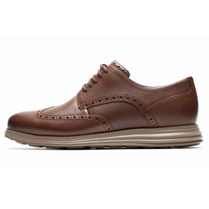 Кроссовки COLE HAAN Lifestyle Shoes Men Low-top Dark Brown, коричневый