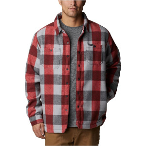 Куртка Columbia Windward II Shirt, цвет Mountain Red Dimensional Buffalo