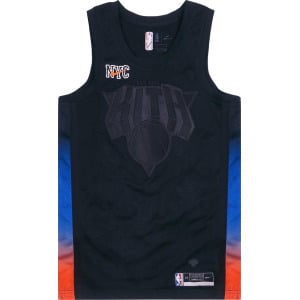 Футболка Kith x Nike For New York Knicks Jersey Swingman 'Black', черный