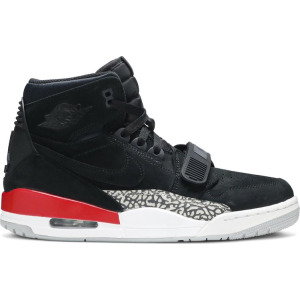 Кроссовки Jordan Legacy 312 Black Suede, черный