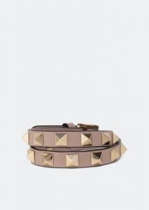 VALENTINO GARAVANI Rockstud double wrap bracelet CDEK.Shopping