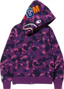 A bathing ape purple camo hotsell