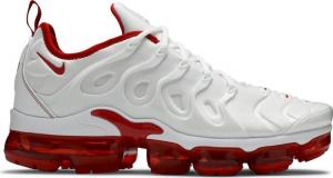 Nike Air VaporMax Plus White University Red