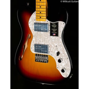 Fender American Vintage II 1972 Telecaster Thinline 3-Color Sunburst (469) Fender American II Telecaster Thinline (469)