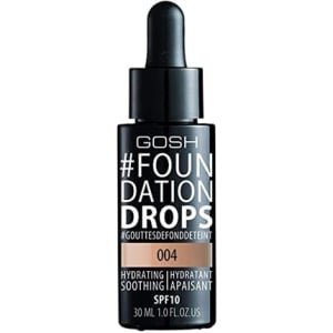 Gosh Foundation Drops Hydrating Spf10 004 Натуральный 30 мл