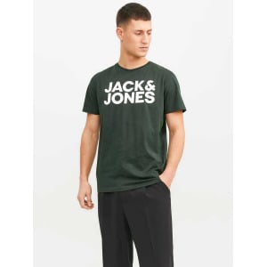 Футболка Jack & Jones JJECORP LOGO TEE SS O-NECK NOOS, зеленый