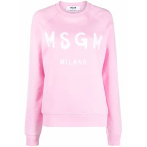 MSGM толстовка с логотипом, розовый