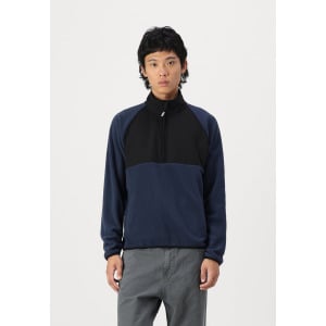 Флисовый джемпер JCOPEAK HIGH NECK HALF ZIP Jack & Jones, темно-синий