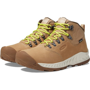 Походные ботинки KEEN NXIS Explorer Mid Waterproof, цвет Safari/Birch