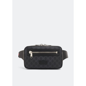 Ремень GUCCI GG Supreme belt bag, черный