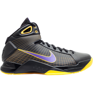 Лимитированные кроссовки Nike Hyperdunk Supreme 'Lakers Away', черный